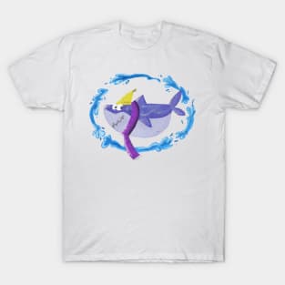 Winter shark oceanic winterwaves T-Shirt